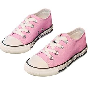 iFANS Low Top Canvas Kids Lace up Sneakers